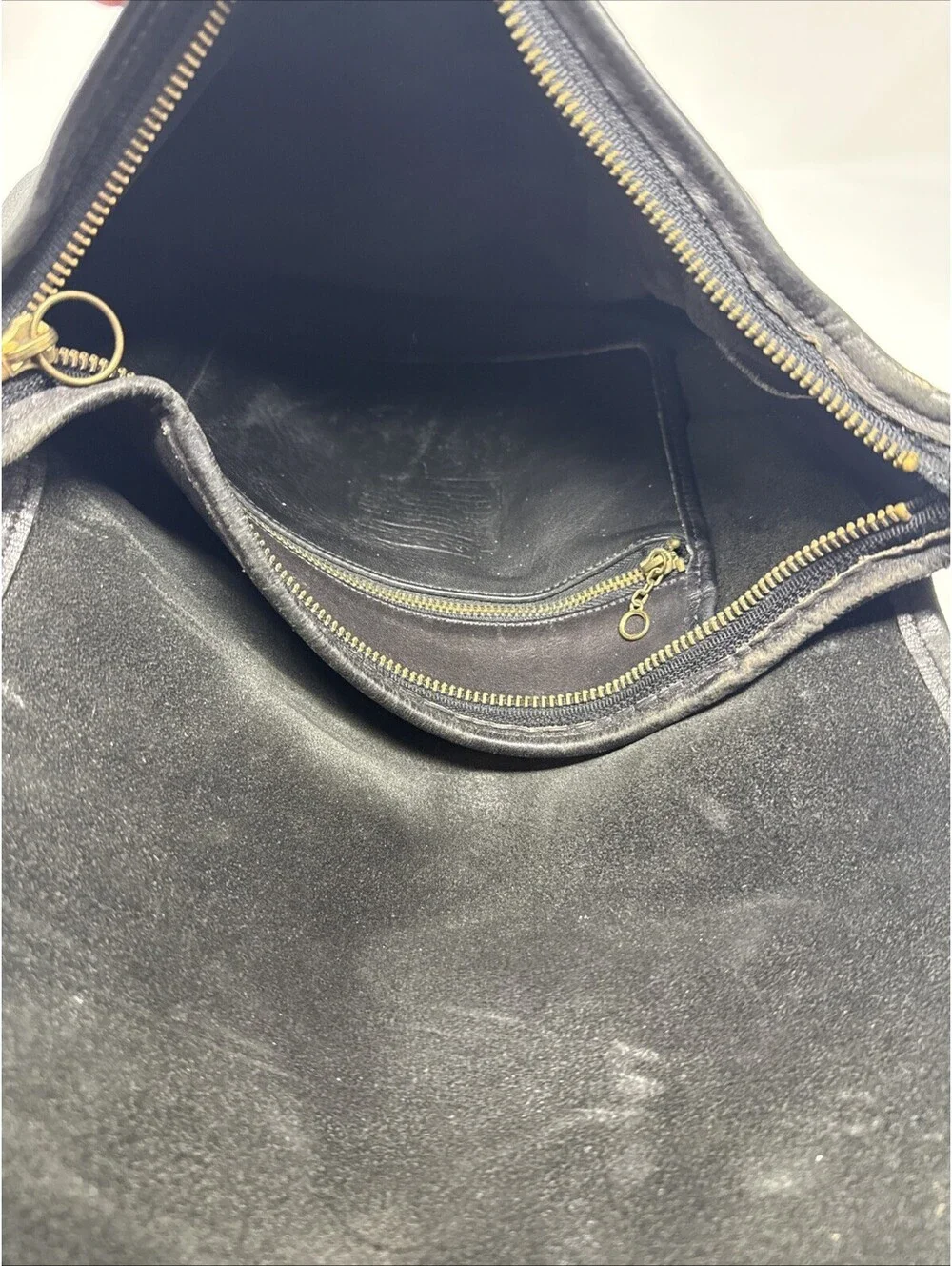 Vintage Coach Whitney Bag 4115 Black USA 1990s Large Lightweight Collection